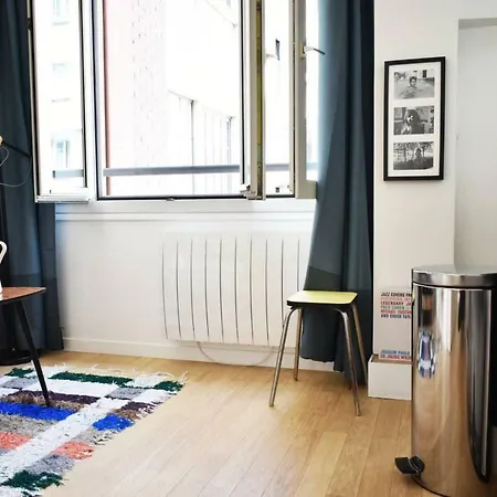 Modern & Bright Studio Near Pere Lachaise Appartement Paris
