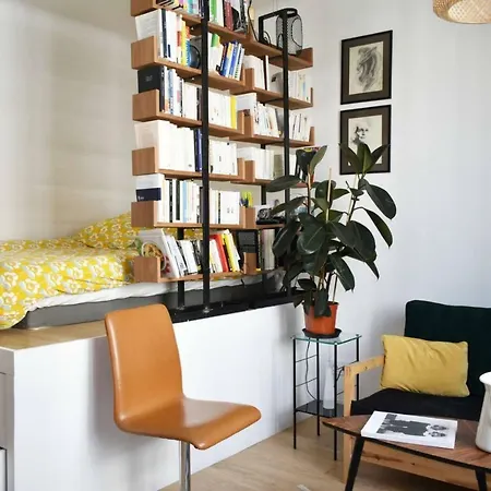 Modern & Bright Studio Near Pere Lachaise
